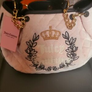 Popular Juicy Couture Pink Quilted Bag.